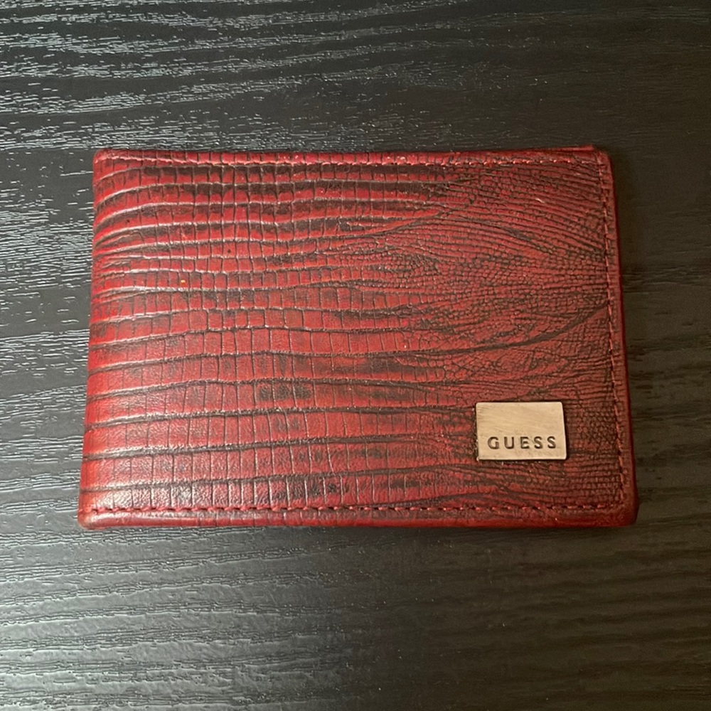 Burgundy/Red Guess Wallet